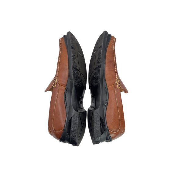 Cole Haan Men’s Brown Leather Slip-On Loafers w/ Nike Air Technology – Size 8M - Picture 8 of 11